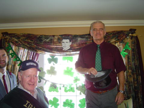 Harold about to pick the Irishman of the Day