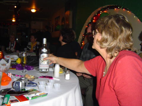 Casey Preping the 'To Kill Ya' shots
