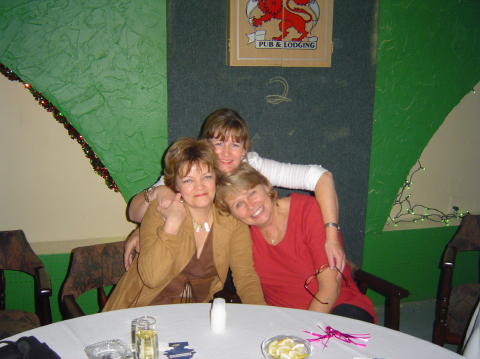 Mimi, Myrna and Casey just before last call - 2:40am