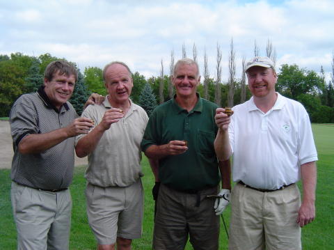 Another toast to Sean by the 3 time Champions