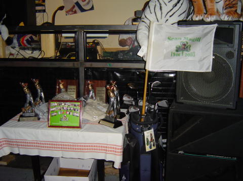 The trophy table