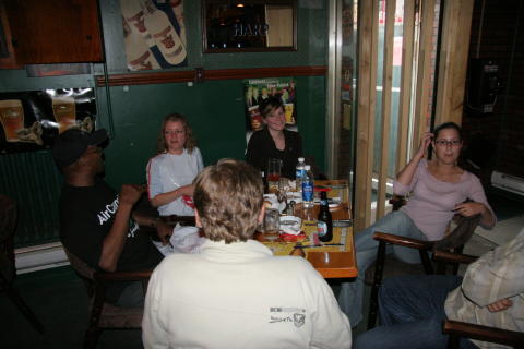 Les and Jeff entertain? the girls