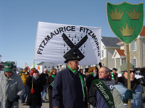 The new Fitzmorris banner flies proudly