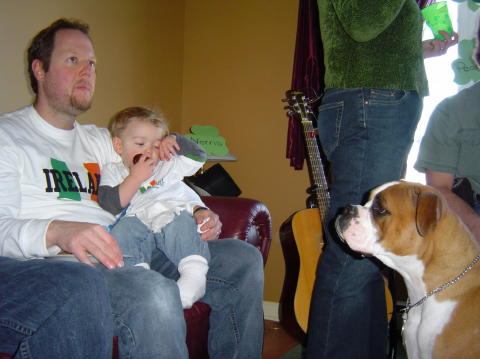Sean, Aidan and Dempsey