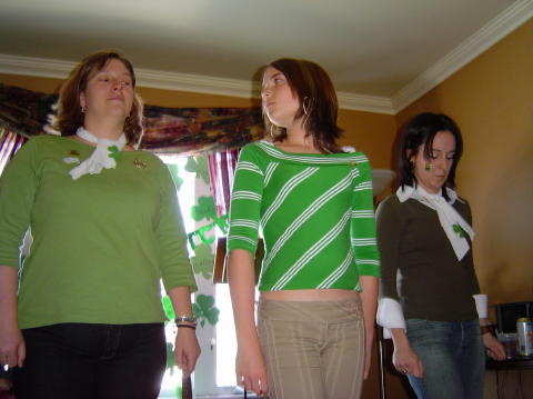Erin Sarah and Carla clogging away
