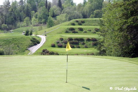 Heritage 11th Hole Par 3 with its 4 tee offs