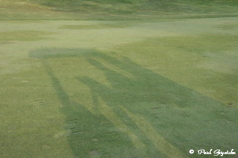 7:33pm - 17th hole - le Diable - A hour of sun left