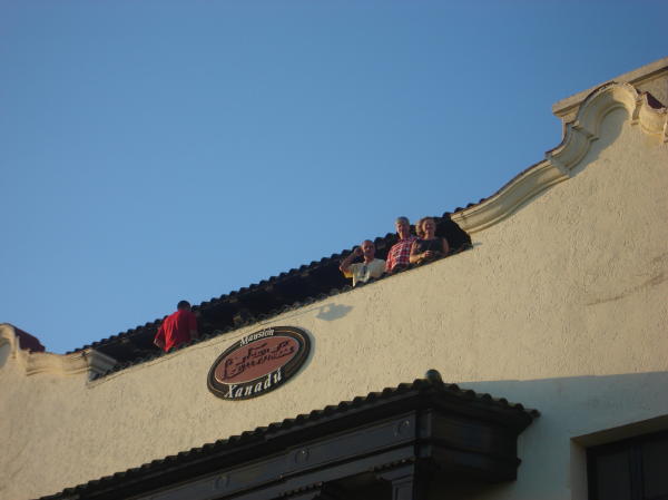 Hello up there - We're coming!