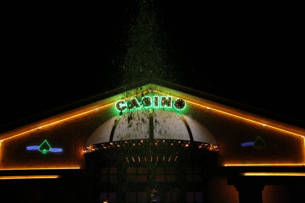 The Casino - we managed to keep our losses at a minimum - by staying out of ot.