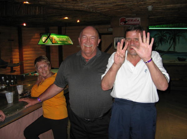 The man who rescued Ron's 8 iron from the 9th hole