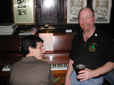 Mel the piano man and me