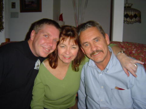 Gary, Kim, and Mike 'butting' heads