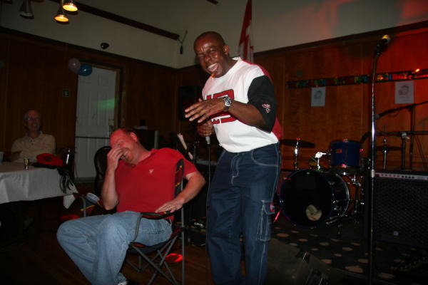Kenton gets into the act