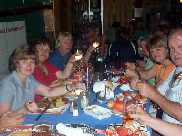 A feast for the locals